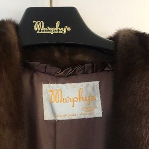 Murphy’s of Lewiston Maine original Mink coat